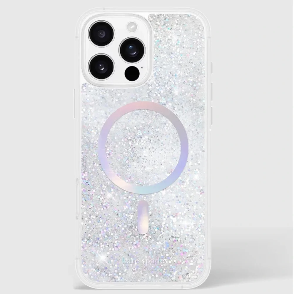 kate spade Iridescent Glitter MagSafe Phone Case - iPhone 16 Pro MAX